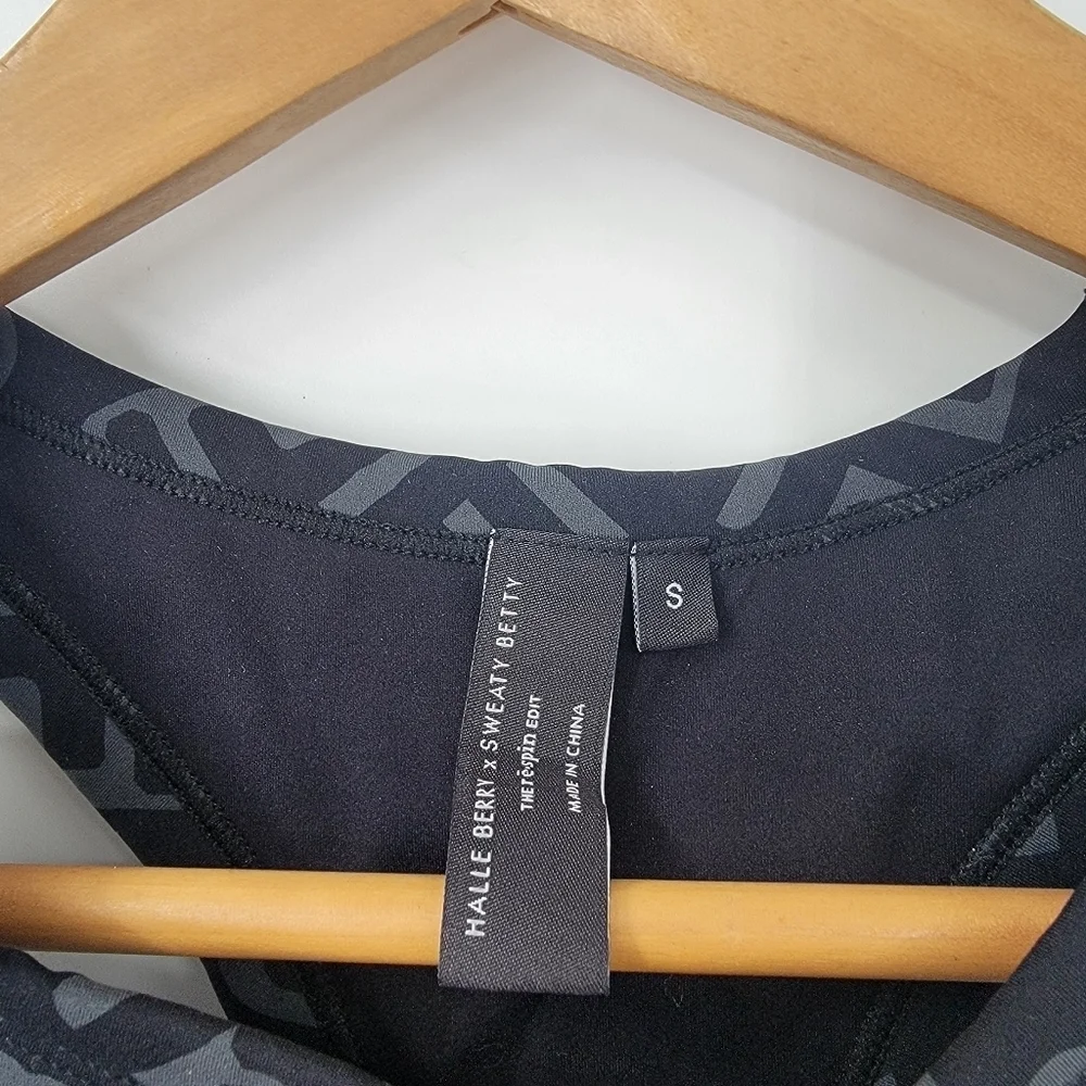 Sweaty Betty x Halle Berry Respin Edit Size Small Jinx Power Workout Tank Top